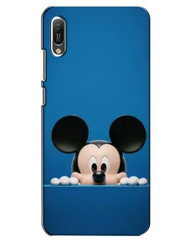 Чехол для Huawei Y6 2019 с картинкой «Микки выглядывает» Чехол для Huawei Y6 2019 с картинкой «Микки выглядывает»