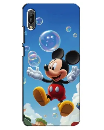 Чехол для Huawei Y6 2019 с картинкой «Mickey и мыльные пузыри» Чехол для Huawei Y6 2019 с картинкой «Mickey и мыльные пузыри»