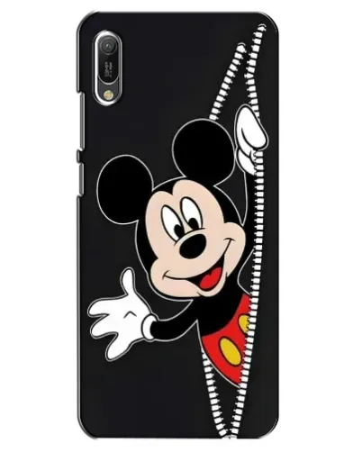 Чехол для Huawei Y6 2019 с картинкой «Микки раздвигает стены» Чехол для Huawei Y6 2019 с картинкой «Микки раздвигает стены»