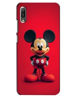 Чехол для Huawei Y6 2019 с картинкой «Mickey в полный рост»