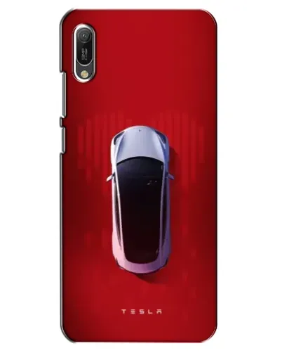 Чехол для Huawei Y6 2019 с картинкой «Tesla Top View» Чехол для Huawei Y6 2019 с картинкой «Tesla Top View»