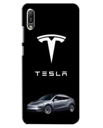 Чехол для Huawei Y6 2019 с картинкой «Tesla Model Y» Чехол для Huawei Y6 2019 с картинкой «Tesla Model Y»