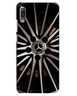 Чехол для Huawei Y6 2019 с картинкой «Диск Mercedes»