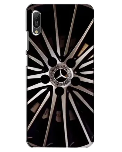Чехол для Huawei Y6 2019 с картинкой «Диск Mercedes»