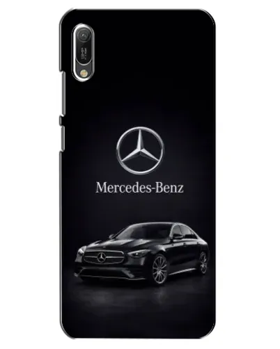 Чехол для Huawei Y6 2019 с картинкой «Mercedes — решетка радиатора»