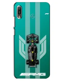 Чехол для Huawei Y6 2019 с картинкой «Mercedes AMG Petronas»