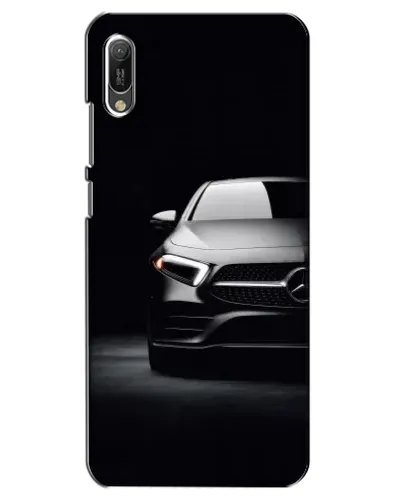 Чехол для Huawei Y6 2019 с картинкой «Свет фар Mercedes»