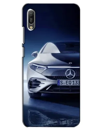 Чехол для Huawei Y6 2019 с картинкой «Mercedes EQ — будущее»