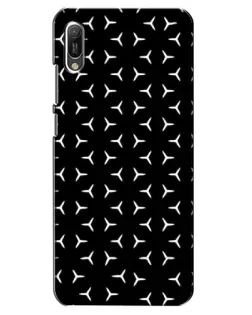 Чехол для Huawei Y6 2019 с картинкой «Mercedes паттерн звезд»