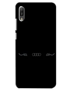 Чехол для Huawei Y6 2019 с картинкой «Audi — световой подпись» Чехол для Huawei Y6 2019 с картинкой «Audi — световой подпись»