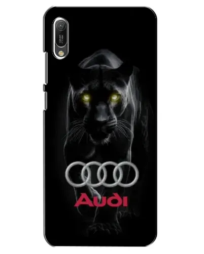 Чехол для Huawei Y6 2019 с картинкой «Пантера и Audi» Чехол для Huawei Y6 2019 с картинкой «Пантера и Audi»