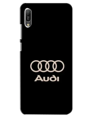 Чехол для Huawei Y6 2019 с картинкой «Audi — золотой логотип» Чехол для Huawei Y6 2019 с картинкой «Audi — золотой логотип»
