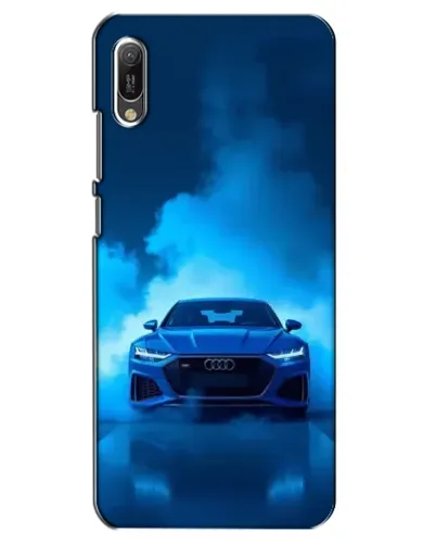 Чехол для Huawei Y6 2019 с картинкой «Audi — голубая энергия» Чехол для Huawei Y6 2019 с картинкой «Audi — голубая энергия»