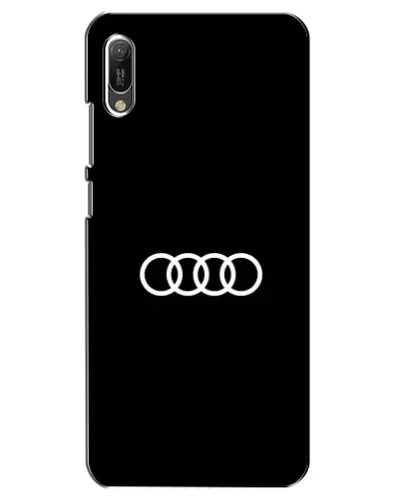 Чехол для Huawei Y6 2019 с картинкой «Audi White Logo» Чехол для Huawei Y6 2019 с картинкой «Audi White Logo»