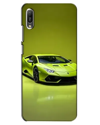Чехол для Huawei Y6 2019 с картинкой «Салатовый Lamborghini Huracan» Чехол для Huawei Y6 2019 с картинкой «Салатовый Lamborghini Huracan»
