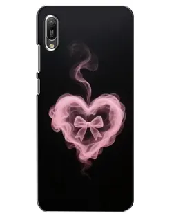Чехол для Huawei Y6 2019 с картинкой «Дымчатое сердце» Чехол для Huawei Y6 2019 с картинкой «Дымчатое сердце»