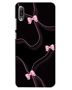 Чехол для Huawei Y6 2019 с картинкой «Розовые ленты»