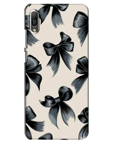 Чехол для Huawei Y6 2019 с картинкой «Банты Coquette»