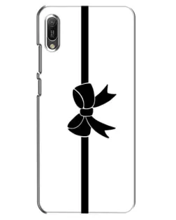 Чехол для Huawei Y6 2019 с картинкой «Вертикальный бант»