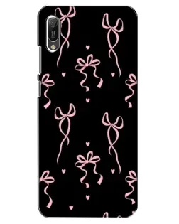 Чехол для Huawei Y6 2019 с картинкой «Тонкие ленты»
