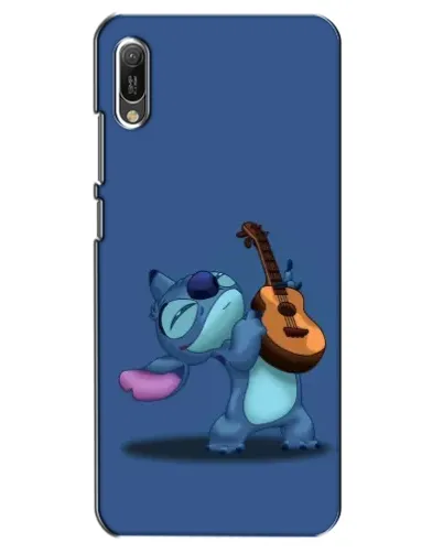 Чехол для Huawei Y6 2019 с картинкой «Стич с укулеле»
