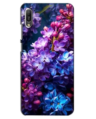 Чехол для Huawei Y6 2019 с картинкой «Сиреневый цвет»