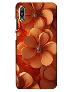 Чехол для Huawei Y6 2019 с картинкой «Оранжевый макро цветок» Чехол для Huawei Y6 2019 с картинкой «Оранжевый макро цветок»