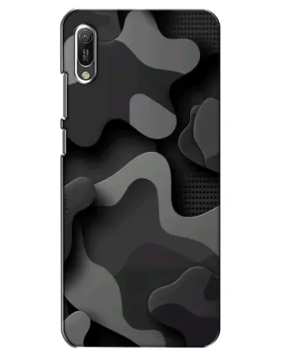 Чехол для Huawei Y6 2019 с картинкой «Темный абстрактный камуфляж» Чехол для Huawei Y6 2019 с картинкой «Темный абстрактный камуфляж»
