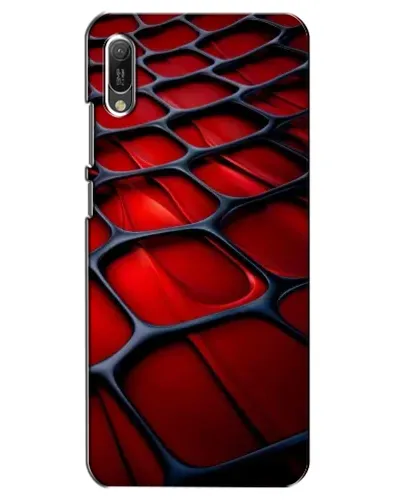 Чехол для Huawei Y6 2019 с картинкой «Красная глянцевая сетка» Чехол для Huawei Y6 2019 с картинкой «Красная глянцевая сетка»