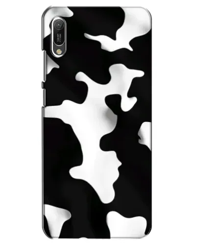 Чехол для Huawei Y6 2019 с картинкой «Черно-белое пятно» Чехол для Huawei Y6 2019 с картинкой «Черно-белое пятно»