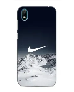 Чехол для Huawei Y6 Pro (2019)/ Y6 Prime 2019 с картинкой «Nike — зимние горы»