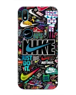 Чехол для Huawei Y6 Pro (2019)/ Y6 Prime 2019 с картинкой «Яркий коллаж Nike» Чехол для Huawei Y6 Pro (2019)/ Y6 Prime 2019 с картинкой «Яркий коллаж Nike»