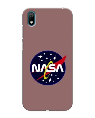 Чехол для Huawei Y6 Pro (2019)/ Y6 Prime 2019 с картинкой «NASA — ретро космос»