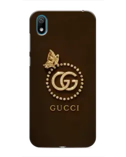 Чехол для Huawei Y6 Pro (2019)/ Y6 Prime 2019 с картинкой «Gucci — золотая бабочка»