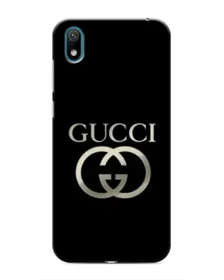 Чохол для Huawei Y6 Pro (2019)/ Y6 Prime 2019 з картинкою «Gucci — золото на чорному»