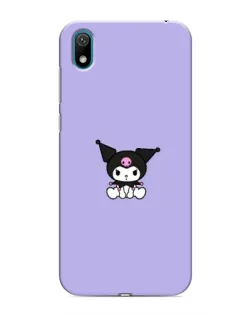 Чехол для Huawei Y6 Pro (2019)/ Y6 Prime 2019 с картинкой «Kuromi — фиолетовый минимализм»