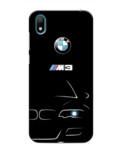 Чехол для Huawei Y6 Pro (2019)/ Y6 Prime 2019 с картинкой «Минималистичный принт BMW M3»