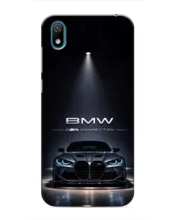 Чохол для Huawei Y6 Pro (2019)/ Y6 Prime 2019 з картинкою «BMW крізь нічне місто» Чохол для Huawei Y6 Pro (2019)/ Y6 Prime 2019 з картинкою «BMW крізь нічне місто»