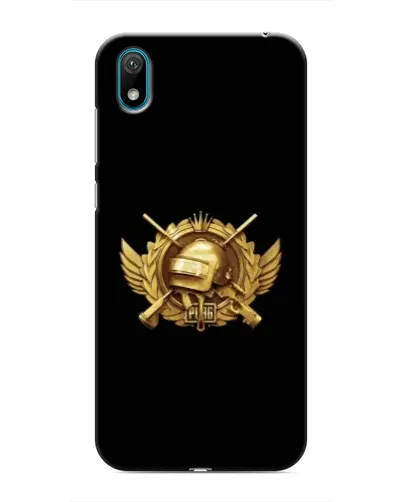 Чехол для Huawei Y6 Pro (2019)/ Y6 Prime 2019 с картинкой «PUBG — оранжевый градиент»