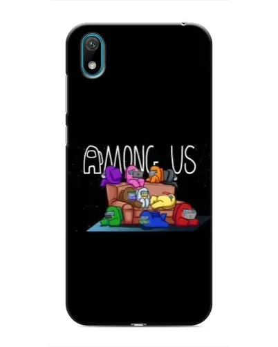 Чехол для Huawei Y6 Pro (2019)/ Y6 Prime 2019 с картинкой «Логотип Among Us» Чехол для Huawei Y6 Pro (2019)/ Y6 Prime 2019 с картинкой «Логотип Among Us»