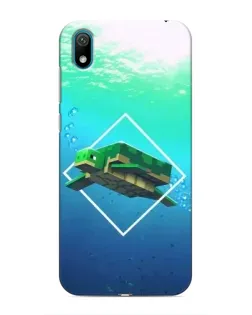 Чехол для Huawei Y6 Pro (2019)/ Y6 Prime 2019 с картинкой «Черепаха Minecraft» Чехол для Huawei Y6 Pro (2019)/ Y6 Prime 2019 с картинкой «Черепаха Minecraft»
