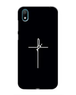 Чехол для Huawei Y6 Pro (2019)/ Y6 Prime 2019 с картинкой «Тонкий крест»
