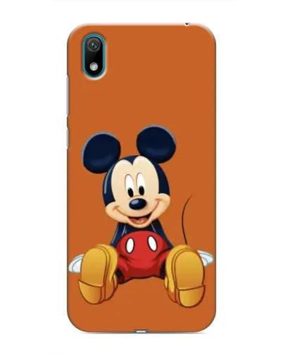 Чехол для Huawei Y6 Pro (2019)/ Y6 Prime 2019 с картинкой «Микки отдыхает»