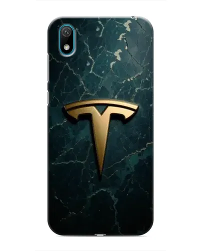Чехол для Huawei Y6 Pro (2019)/ Y6 Prime 2019 с картинкой «Мраморная Tesla Gold» Чехол для Huawei Y6 Pro (2019)/ Y6 Prime 2019 с картинкой «Мраморная Tesla Gold»