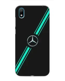 Чехол для Huawei Y6 Pro (2019)/ Y6 Prime 2019 с картинкой «Спортивные линии Mercedes» Чехол для Huawei Y6 Pro (2019)/ Y6 Prime 2019 с картинкой «Спортивные линии Mercedes»