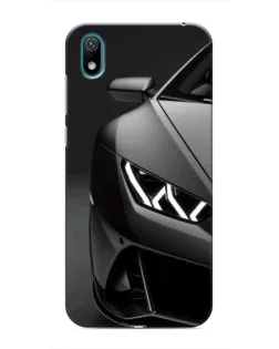 Чехол для Huawei Y6 Pro (2019)/ Y6 Prime 2019 с картинкой «Lamborghini фары детализация»