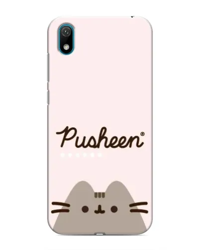 Чехол для Huawei Y6 Pro (2019)/ Y6 Prime 2019 с картинкой «Pusheen логотип» Чехол для Huawei Y6 Pro (2019)/ Y6 Prime 2019 с картинкой «Pusheen логотип»