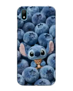 Чехол для Huawei Y6 Pro (2019)/ Y6 Prime 2019 с картинкой «Стич и голубика»