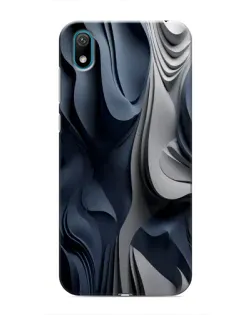 Чохол для Huawei Y6 Pro (2019)/ Y6 Prime 2019 з картинкою «Об'ємні сині складки» Чохол для Huawei Y6 Pro (2019)/ Y6 Prime 2019 з картинкою «Об'ємні сині складки»