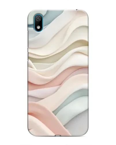 Чехол для Huawei Y6 Pro (2019)/ Y6 Prime 2019 с картинкой «Пастельные нежные волны»